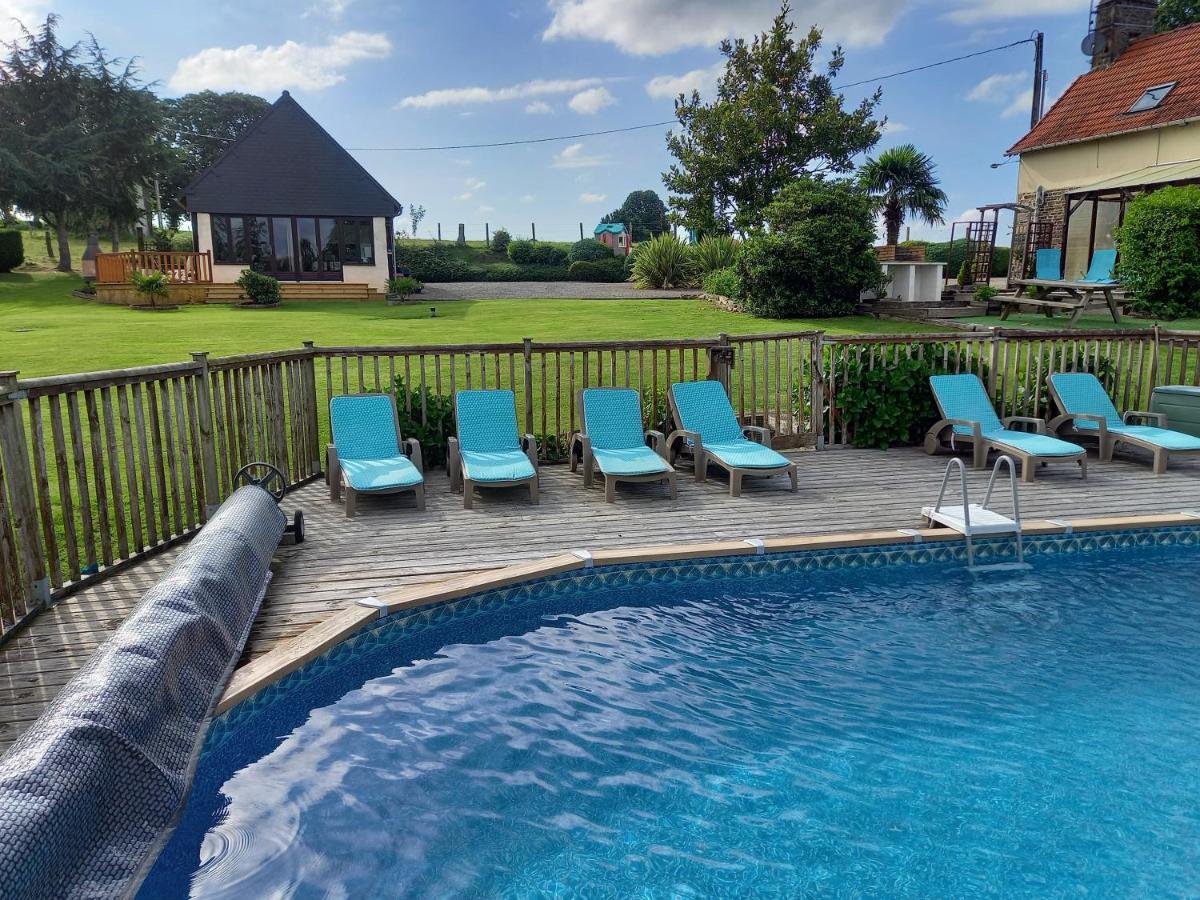 La Gasteboisiere With Swimming Pool And Games Room Le Mesnil-Adelee 外观 照片